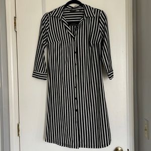 Strip Mini Dress